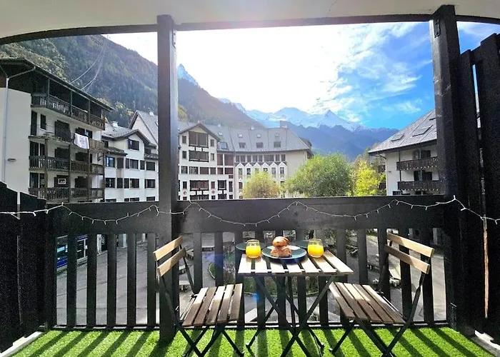 Avec Balcon Vue Montblanc Et Parking Gratuit Le Nid Daigle * 샤모니